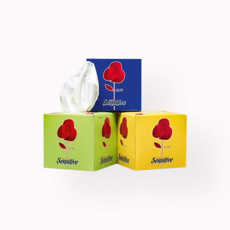 Sensitive papirnate maramice u kutiji